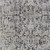 10' Ivory and Gray Abstract Power Loom Worn Faded Runner Rug With Fringe