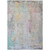 5' X 8' Taupe Abstract Washable Indoor Outdoor Area Rug