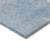3' X 5' Denim Blue Beige And Ivory Abstract Washable Indoor Outdoor Area Rug