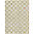 10' X 14' Gold And Beige Polka Dot Washable Indoor Outdoor Area Rug