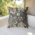 26 Gray Pink Jacobean Indoor Outdoor Zippered Throw Pillow