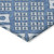 10' X 14' Denim Blue And Light Blue Geometric Washable Indoor Outdoor Area Rug