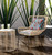 28 Coral Blue Tropical Indoor Outdoor Throw Pillow