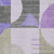 8' X 10' Lavender Gray And Silver Geometric Washable Indoor Outdoor Area Rug