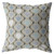 16 Gray Ogee Indoor Outdoor Zippered Throw Pillow