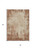 3' X 5' Orange And Beige Abstract Washable Indoor Outdoor Area Rug