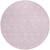 8' Pink And Ivory Round Geometric Washable Indoor Outdoor Area Rug