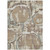 8' X 10' Brown Taupe And Beige Geometric Washable Indoor Outdoor Area Rug