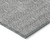 5' X 8' Gray And Ivory Geometric Washable Indoor Outdoor Area Rug