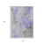 5' X 8' Lavender Gray And Green Abstract Washable Indoor Outdoor Area Rug