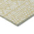 9' X 12' Wheat And Ivory Southwestern Washable Indoor Outdoor Area Rug