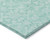 10' X 14' Turquoise And Teal Blue Medallion Washable Indoor Outdoor Area Rug