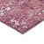 5' X 8' Blush And Ivory Abstract Washable Indoor Outdoor Area Rug