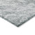 5' X 8' Gray And Ivory Abstract Washable Indoor Outdoor Area Rug
