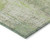 3' X 5' Lime Green And Sky Blue Abstract Washable Indoor Outdoor Area Rug