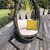 17" X 17" Cream And White Blown Seam Geometric Lumbar Indoor Outdoor Pillow