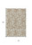 10' X 14' Beige Ivory And Brown Geometric Washable Indoor Outdoor Area Rug