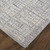 2' X 3' Taupe And Ivory Plaid Power Loom Distressed Stain Resistant Area Rug