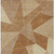 9' X 12' Orange Copper And Beige Geometric Washable Indoor Outdoor Area Rug