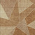 9' X 12' Orange Copper And Beige Geometric Washable Indoor Outdoor Area Rug