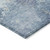 10' X 14' Blue Abstract Washable Indoor Outdoor Area Rug