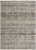 5' X 8' Tan and Ivory Geometric Power Loom Distressed Non Skid Area Rug With Fringe