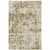 10' X 13' Beige Gold And Grey Abstract Power Loom Stain Resistant Area Rug