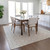 10' X 14' Silver And Ivory Ogee Washable Indoor Outdoor Area Rug