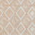 8' X 10' Peach And Ivory Geometric Washable Indoor Outdoor Area Rug