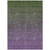 3' X 5' Purple Charcoal And Green Ombre Washable Indoor Outdoor Area Rug