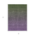 3' X 5' Purple Charcoal And Green Ombre Washable Indoor Outdoor Area Rug