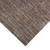 4' x 6' Brown and Ivory Striped Stain Resistant Indoor Outdoor Area Rug