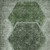 3' X 5' Olive Green And Artichoke Green Geometric Washable Indoor Outdoor Area Rug
