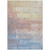 3' X 5' Beige And Salmon Abstract Washable Indoor Outdoor Area Rug