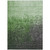 8' X 10' Green And Dark Gray Ombre Washable Indoor Outdoor Area Rug