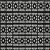 10' X 14' Black And Ivory Geometric Washable Indoor Outdoor Area Rug