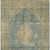 9' X 12' Blue And Beige Medallion Washable Indoor Outdoor Area Rug
