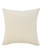 20" X 20" Purple And Cream 100% Cotton Striped Zippered Pillow