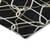 8' X 10' Black And Ivory Geometric Washable Indoor Outdoor Area Rug