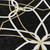 8' X 10' Black And Ivory Geometric Washable Indoor Outdoor Area Rug