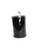 7" Clear And Black Faux Crystal And Glass Storage Canister