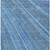 3' X 5' Blue Sky Blue And Gray Striped Washable Indoor Outdoor Area Rug