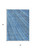 3' X 5' Blue Sky Blue And Gray Striped Washable Indoor Outdoor Area Rug