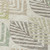 8' X 10' Taupe Beige And Artichoke Green Floral Washable Indoor Outdoor Area Rug