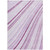 10' X 14' Lavender Ivory And Eggplant Striped Washable Indoor Outdoor Area Rug