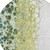 8' Olive Green And Gold Round Abstract Washable Indoor Outdoor Area Rug
