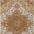 9' X 12' Terra Cotta Beige And Brown Oriental Washable Indoor Outdoor Area Rug