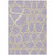 10' X 14' Lavender Ivory And Gold Abstract Washable Indoor Outdoor Area Rug