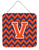 Monogram Letter Chevron Wall or Door Hanging Prints - 638508294814