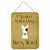 Dog Lives Here Design Wall or Door Hanging Prints - 638508053503